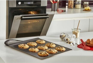 Tefal Baking tray Tefal Airbake Black Steel 36 x 40 cm цена и информация | Формы, посуда для выпечки | kaup24.ee