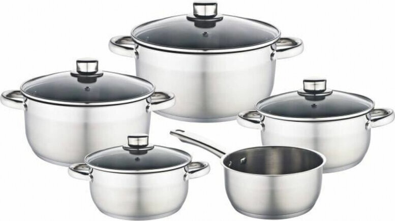 Baumalu Cookware Baumalu 9 Pieces цена и информация | Potid ja kiirkeedupotid | kaup24.ee