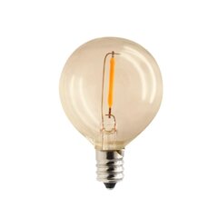 LED Bulb E12 G40 0.5W 3V 24lm gold Forever Light 6pcs hind ja info | Rippvalgustid | kaup24.ee