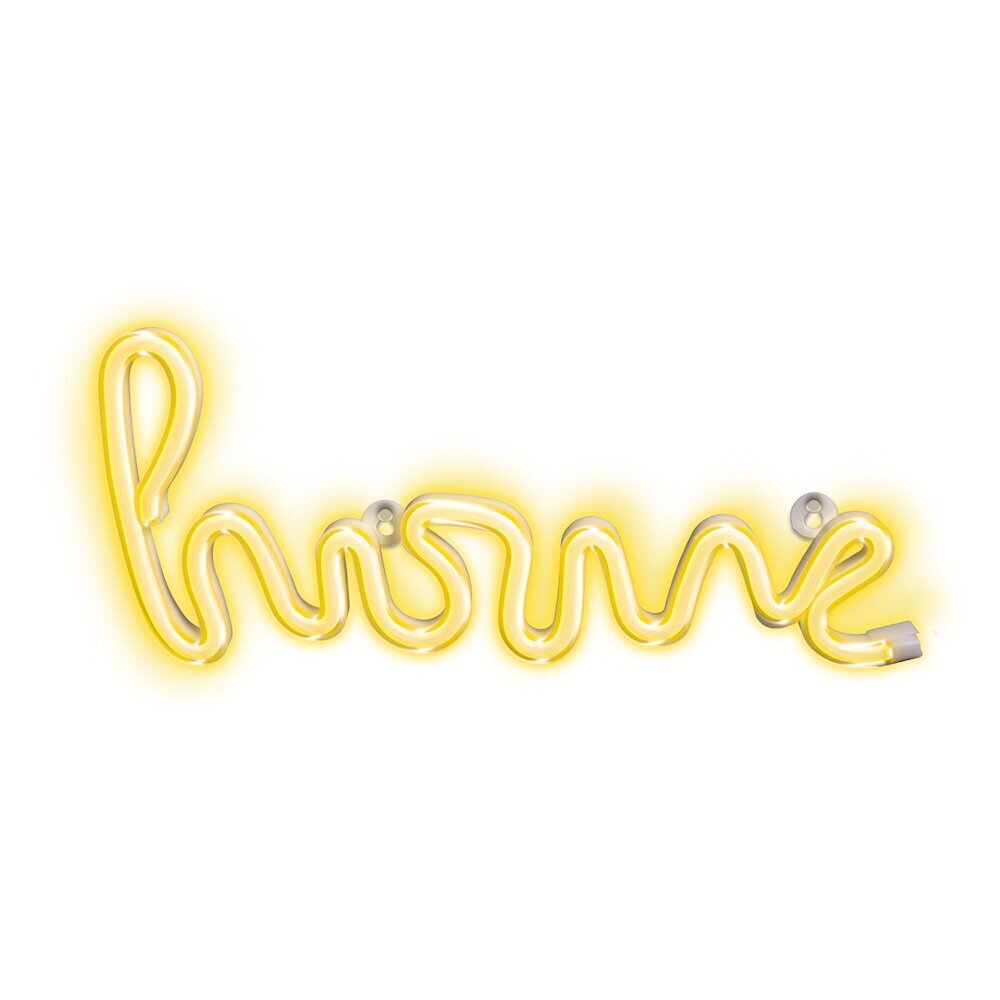 Neon LED Light HOME warm white Bat + USB FLNE21 Forever Light hind ja info | Rippvalgustid | kaup24.ee