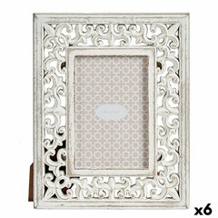 Gift Decor Photo frame White MDF Wood 19,6 x 24,5 x 1 cm (6 Units) hind ja info | Pildiraamid | kaup24.ee