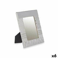 Gift Decor Photo frame Silver Ceramic 18,5 x 1,5 x 23 cm (6 Units) hind ja info | Pildiraamid | kaup24.ee