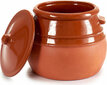 La Dehesa Casserole with Lid Baked clay 3,5 L 23 x 22 x 23 cm (4 Units) цена и информация | Ahjuvormid ja küpsetustarvikud | kaup24.ee