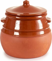 La Dehesa Casserole with Lid Baked clay 3,5 L 23 x 22 x 23 cm (4 Units) цена и информация | Формы, посуда для выпечки | kaup24.ee