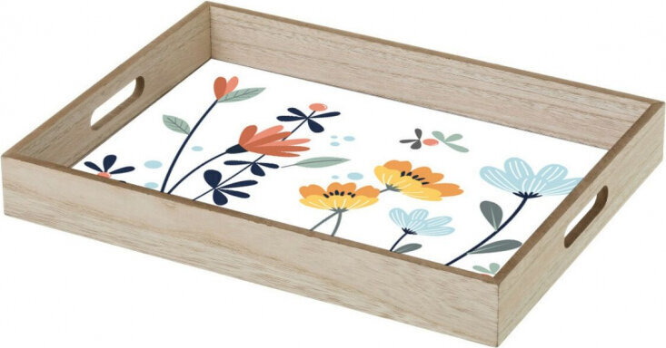 Versa Tray Versa Selene MDF Wood 30 x 5 x 45 cm цена и информация | Lauanõud ja kööginõud | kaup24.ee