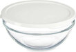 Pasabahce Round Lunch Box with Lid Chefs White 1,7 L 21 x 9 x 21 cm (4 Units) hind ja info | Toidu säilitusnõud | kaup24.ee