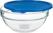 Pasabahce Round Lunch Box with Lid Chefs Blue 1,135 L 17,2 x 7,6 x 17,2 cm (4 Units) цена и информация | Toidu säilitusnõud | kaup24.ee