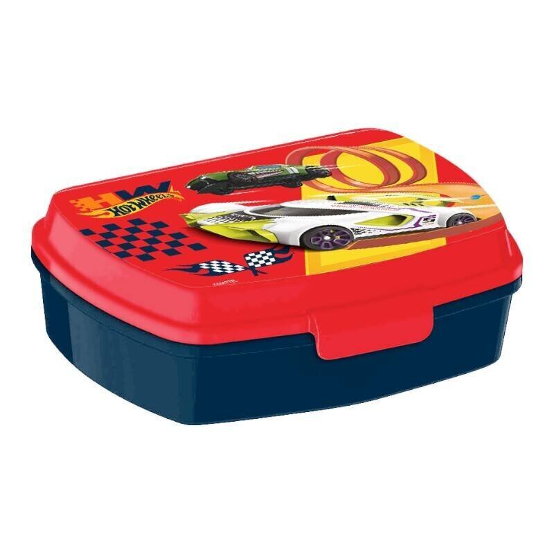 Lunchbox Hot Wheels HW00006 KiDS Licensing цена и информация | Toidu säilitusnõud | kaup24.ee