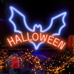 Neon PLEXI LED HALLOWEEN blue red NNE17 Neolia цена и информация | Люстры | kaup24.ee