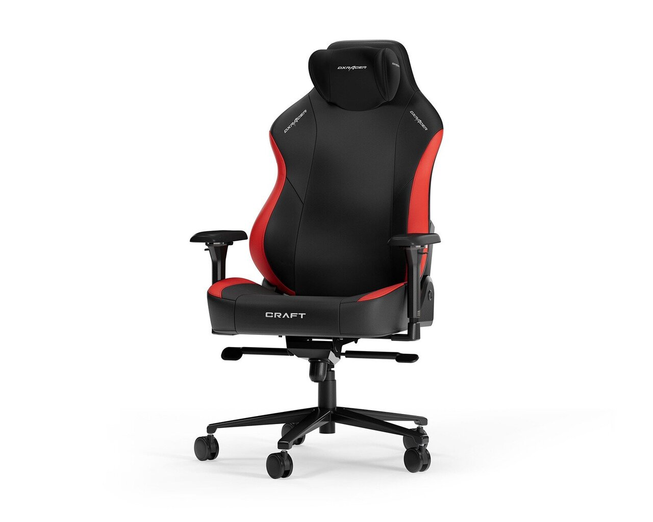 DXRACER Craft Series C23-NW must/punane ergonoomiline tool hind ja info | Kontoritoolid | kaup24.ee