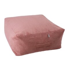 Stool HYPER 80x80cm, H30cm, pink цена и информация | Кресла-мешки и пуфы | kaup24.ee