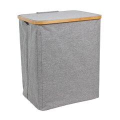 Pesukast MAX GREY 45x36xH54cm, helehall цена и информация | Ящики для вещей | kaup24.ee