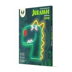 Neon LED JURASSIC DINO green FLNJ02 Forever Light hind ja info | Rippvalgustid | kaup24.ee