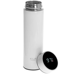 Adler AD 4506W THERMOS BOTTLE WITH LED DISPLAY AND TEMPERATURE CONTROL 473ml hind ja info | Termosed, termostassid | kaup24.ee