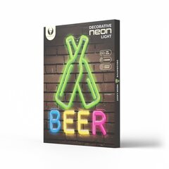 Neon PLEXI LED BEER multicolor FPNE08X Forever Light hind ja info | Rippvalgustid | kaup24.ee