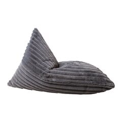 Bean bag MINI 100x70x15/70cm, dark grey цена и информация | Кресла-мешки и пуфы | kaup24.ee