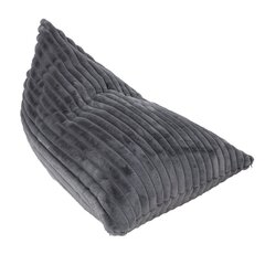 Bean bag MINI 100x70x15/70cm, dark grey цена и информация | Кресла-мешки и пуфы | kaup24.ee