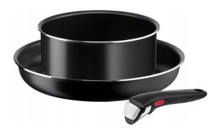 Tefal pottide ja pannide komplekt Ingenio Easy Cook'N Clean L1539243, 3 osa цена и информация | Кастрюли, скороварки | kaup24.ee