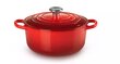 Le Creuset Signature Roaster round 22cm cherry red (21177220602430) hind ja info | Köögitarbed | kaup24.ee