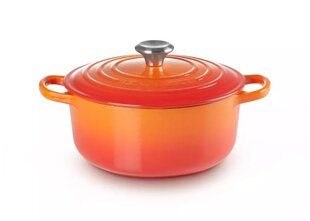 Le Creuset Signature Roaster round 22cm oven red (21177220902430) цена и информация | Столовые и кухонные приборы | kaup24.ee