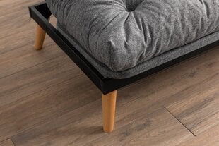 3 vietų sofa-lova Saki - Light Grey hind ja info | Diivanid ja diivanvoodid | kaup24.ee