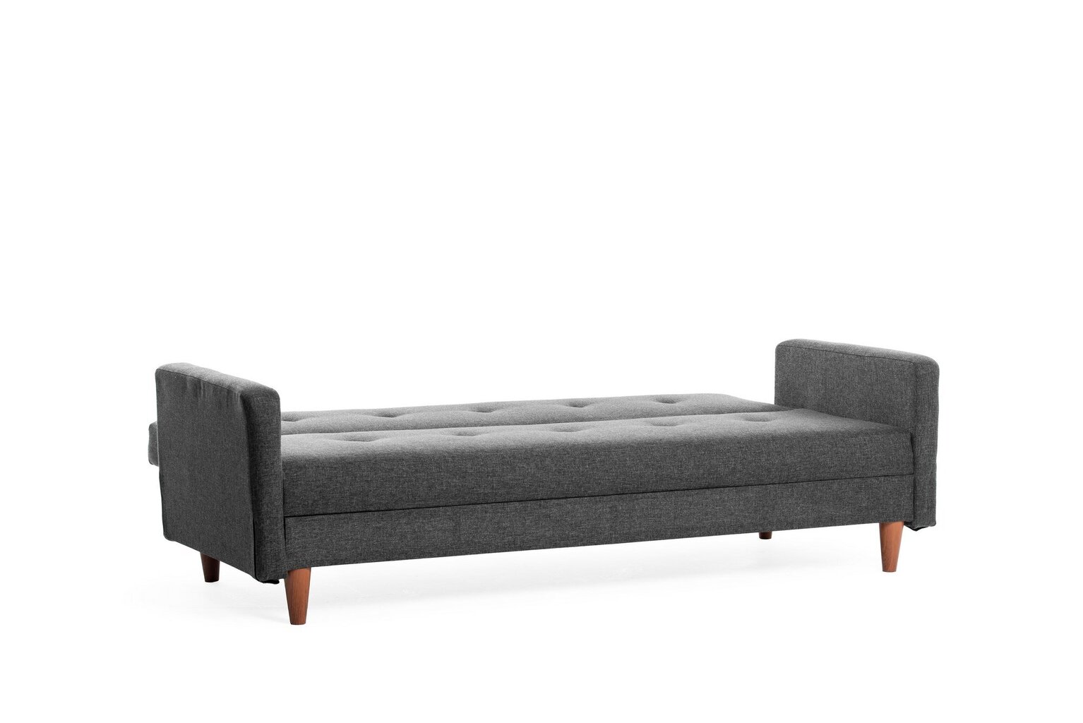 3 vietų sofa-lova Hiko - Dark Grey hind ja info | Diivanid ja diivanvoodid | kaup24.ee