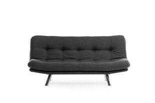 3 vietų sofa-lova Misa Small Sofabed - Dark Grey цена и информация | Диваны | kaup24.ee