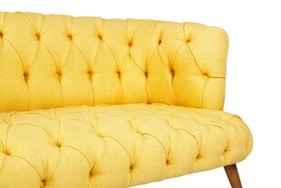 2 vietų sofa West Monroe - Yellow цена и информация | Диваны | kaup24.ee