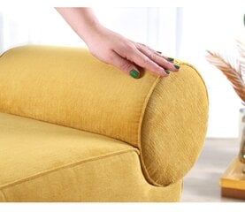 Pouffe Linburg Puf - Yellow hind ja info | Kott-toolid, tumbad, järid | kaup24.ee