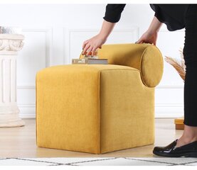 Pouffe Linburg Puf - Yellow hind ja info | Kott-toolid, tumbad, järid | kaup24.ee