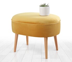 Pouffe Moile - Yellow цена и информация | Кресла-мешки и пуфы | kaup24.ee