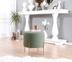 Pouffe Copper 41 - Green hind ja info | Kott-toolid, tumbad, järid | kaup24.ee