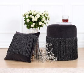 Pouffe Merkur - Black hind ja info | Kott-toolid, tumbad, järid | kaup24.ee