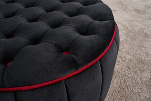 Pouffe Jasmin Puf - Black hind ja info | Kott-toolid, tumbad, järid | kaup24.ee