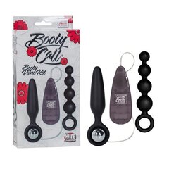 Komplekt vibreeriv anaaltapp Booty, must hind ja info | Anaallelud | kaup24.ee