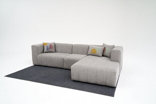 Kampinė sofa Beyza Right - Light Grey hind ja info | Nurgadiivanid ja nurgadiivanvoodid | kaup24.ee