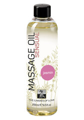 Shiatsu massaažoil sensuaalne 250 ml, Jasmiin цена и информация | Массажные масла | kaup24.ee