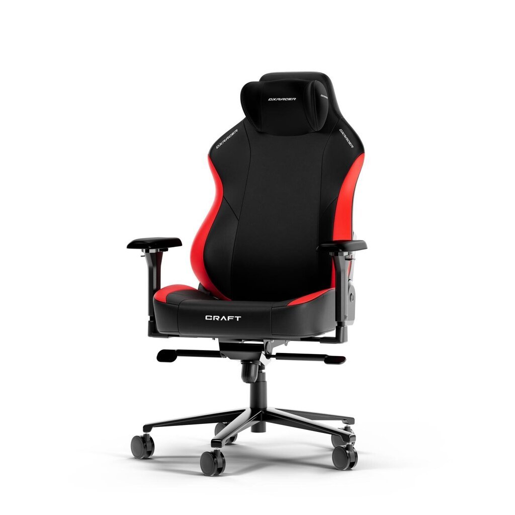 DXRACER Craft seeria XL F23 must/punane ergonoomiline tool цена и информация | Kontoritoolid | kaup24.ee