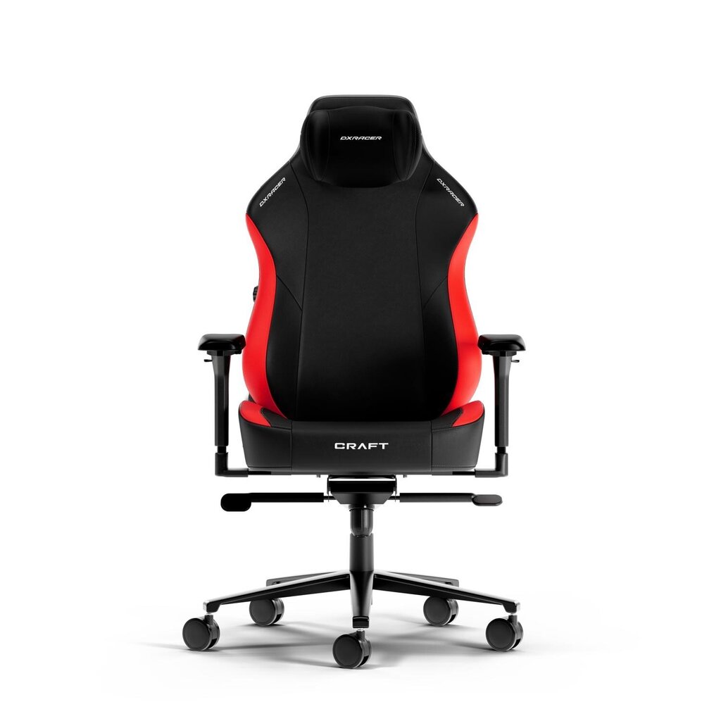 DXRACER Craft seeria XL F23 must/punane ergonoomiline tool цена и информация | Kontoritoolid | kaup24.ee