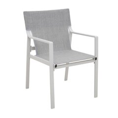 Chair OSMAN light grey цена и информация | Садовые стулья, кресла, пуфы | kaup24.ee