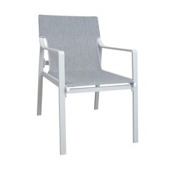 Chair OSMAN light grey цена и информация | Садовые стулья, кресла, пуфы | kaup24.ee