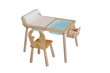 Vaiko stalo rinkinys Roll and Chair - Blue hind ja info | Laste lauad ja toolid | kaup24.ee