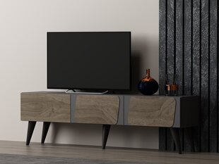 TV stalas Veas - Anthracite, Walnut hind ja info | TV alused | kaup24.ee