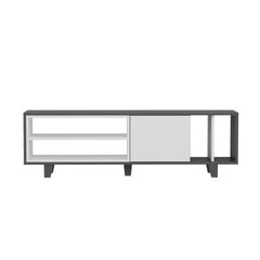 TV stalas Rosmar - Anthracite, White hind ja info | TV alused | kaup24.ee