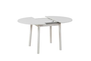 Išplečiamas valgomojo stalo ir kėdžių rinkinys (3 vienetai) Oliver - White hind ja info | Köögimööbli komplektid | kaup24.ee