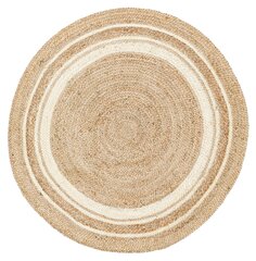 Kilimas (90 x 90) Ech 01 - R Natural, White цена и информация | Ковры | kaup24.ee