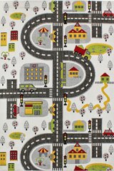 Kilimas (100 x 300) Trafik - White цена и информация | Ковры | kaup24.ee