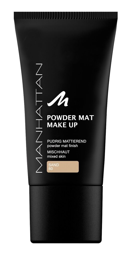 Matistav jumestuskreem Manhattan Powder Mat 30 ml, 80 Sand цена и информация | Jumestuskreemid, puudrid | kaup24.ee