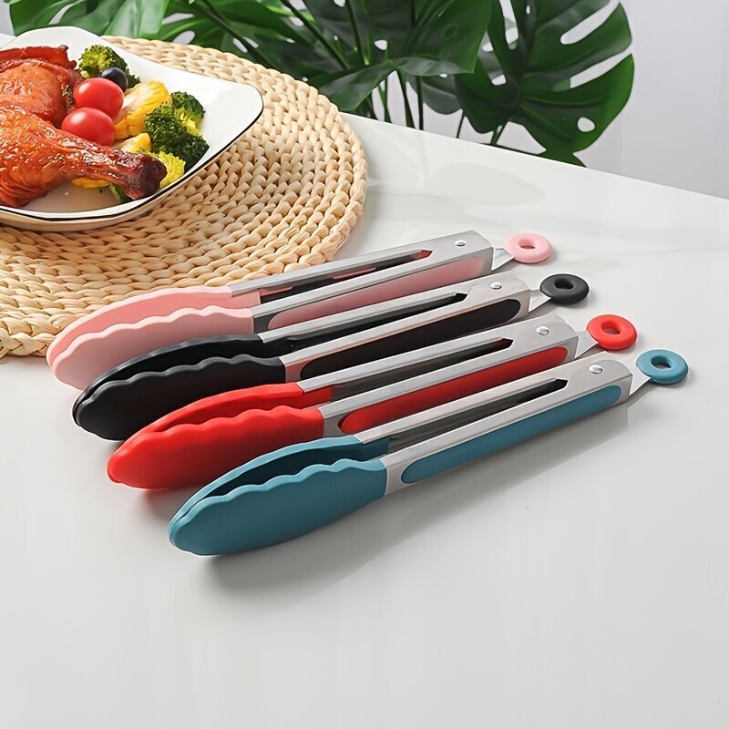 '1pc silicone nuɖaƒe tongs 22.86 cm' цена и информация | Köögitarbed | kaup24.ee