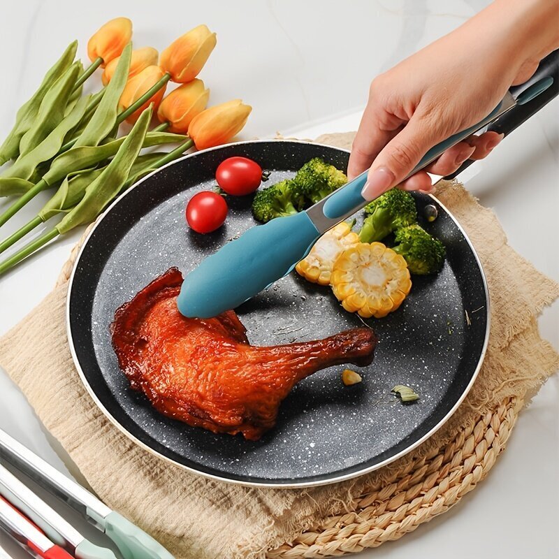 '1pc silicone nuɖaƒe tongs 22.86 cm' цена и информация | Köögitarbed | kaup24.ee